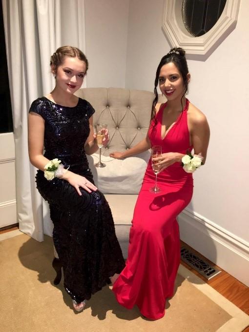 School formal besties