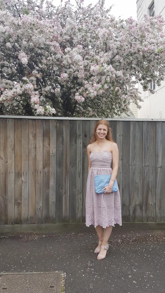 grace and hart spring wedding guest