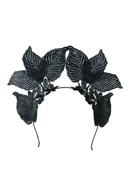 Morgan & Taylor - Florence Fascinator - Black - Front