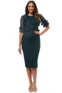 pasduchas-flourish-classic-midi-dress-pine-front