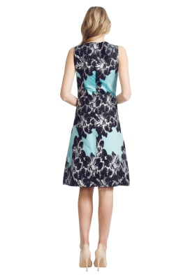 Jayson Brunsdon - Trapeze Dress - Front - Green