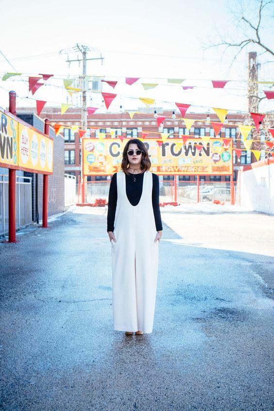 layering jumpsuits in winter