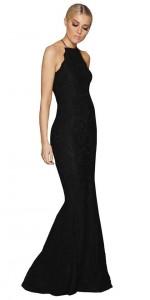 Elle Zeitoune Lori Gown black