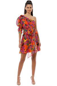 talulah_-_blossom_mini_dress_-_multi_-_front