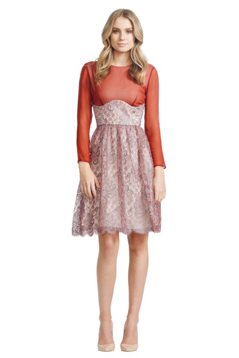 Jayson Brunsdon - Camille Dress - Front - Red