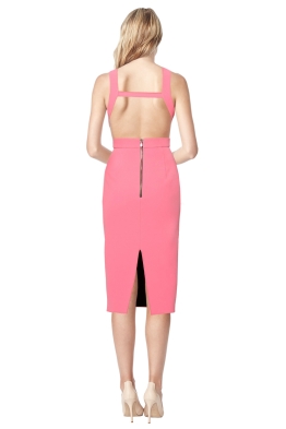 Yeojin Bae - Double Crepe Sophie Dress - Front - Pink