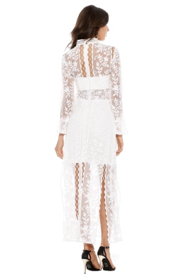 Thurley - Wisteria Dress - Front - White