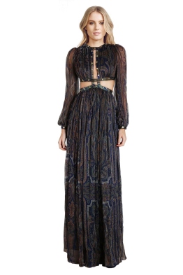 Zimmermann - Esplanade Rivet Cocktail Dress - Front