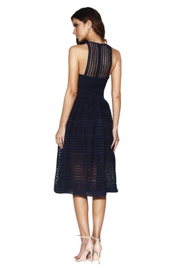 Grace & Hart - Allure Floaty Dress - Navy - Front