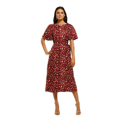 cooper-st-walk-this-way-flared-sleeve-maxi-dress-red-front