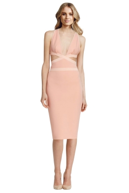 Bec and Bridge - Pandora Dress Apricot - Front