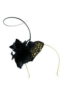 Morgan & Taylor - Rosa Fascinator - Front