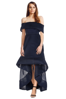 Bronx & Banco - Tulip Dress - Navy - Front