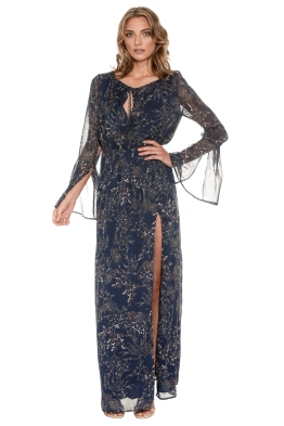 The Jetset Diaries - Mediterranean Maxi Dress - Front