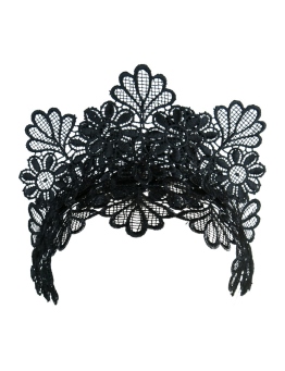 Morgan and Taylor - Kaisha Black Fascinator - Black - Back