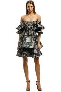 thurley-oriental_chintz_jacquard_mini_dress-multi-front