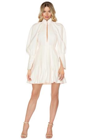 ellery butler voluminous sleeve dress high tea party