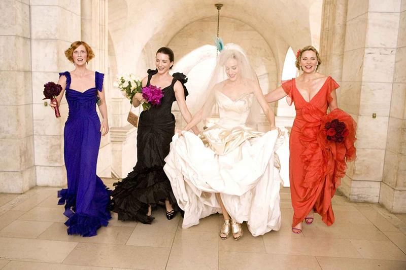 sex and the city wedding dresses