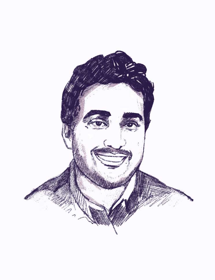 Anish Dhar sketch illustration