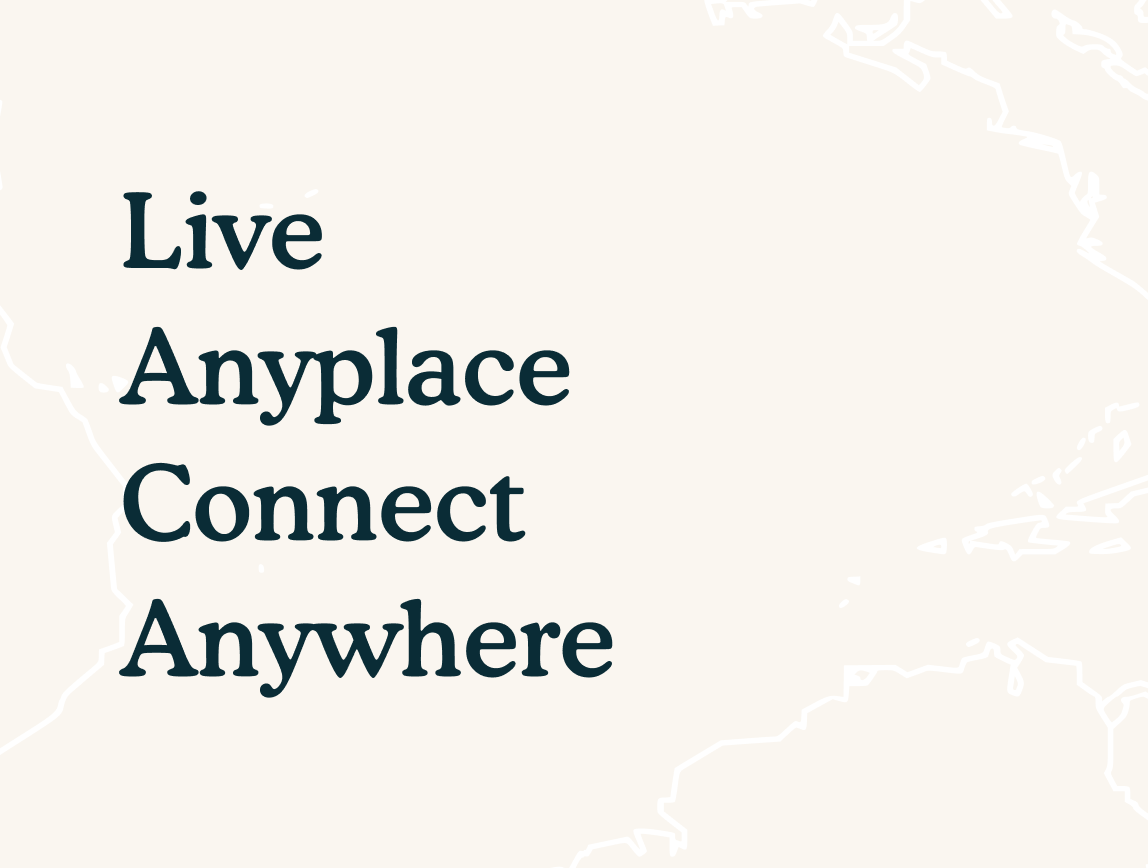 anyplace slogan