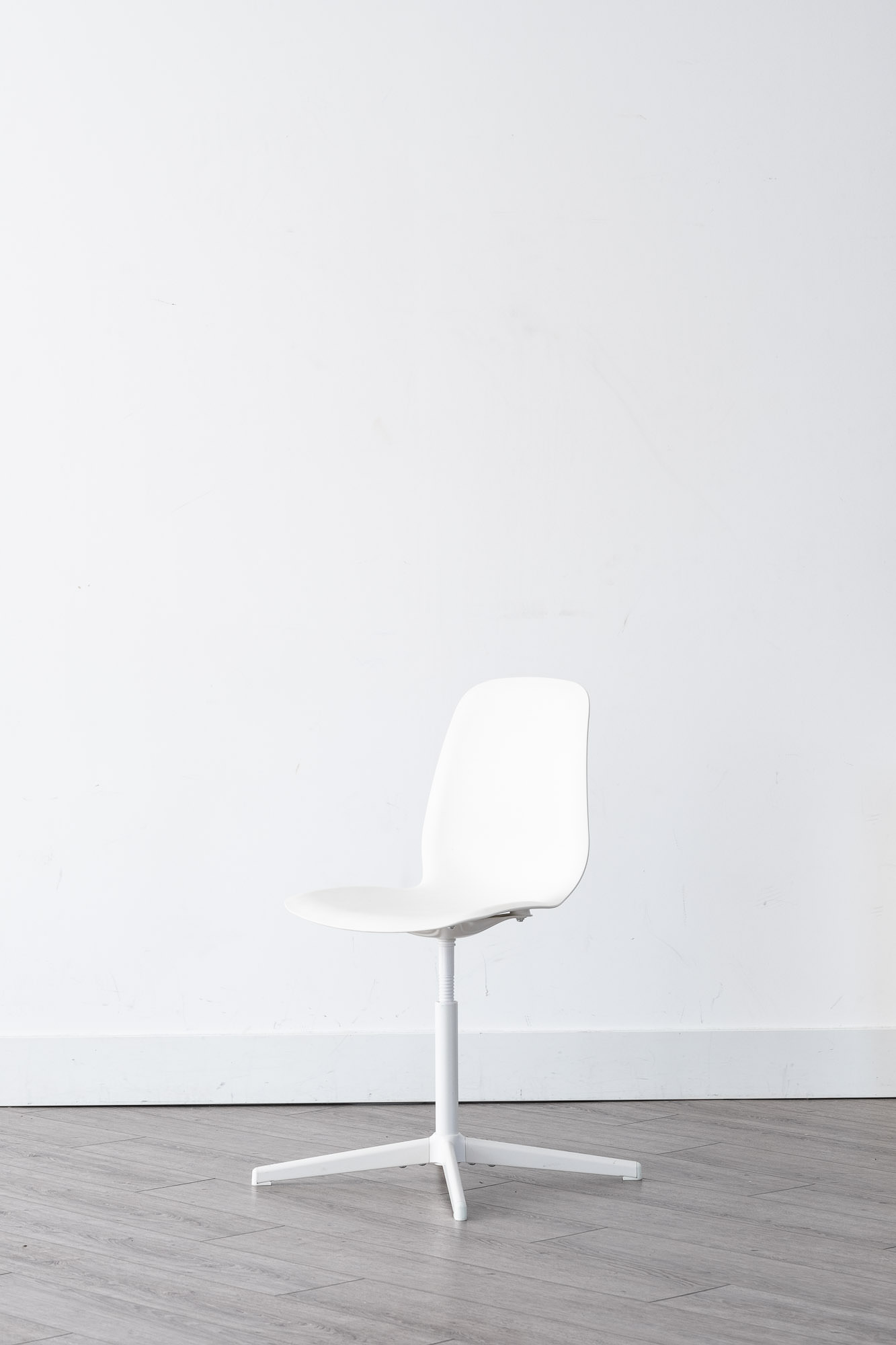 Adjustable White Chair