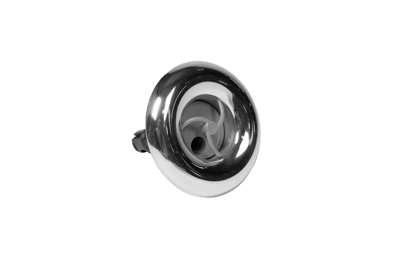 3 Swirl Spa Jet Covers Stainless Steel