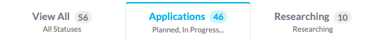 Applications tab selected