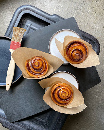 vegan cinnamon buns