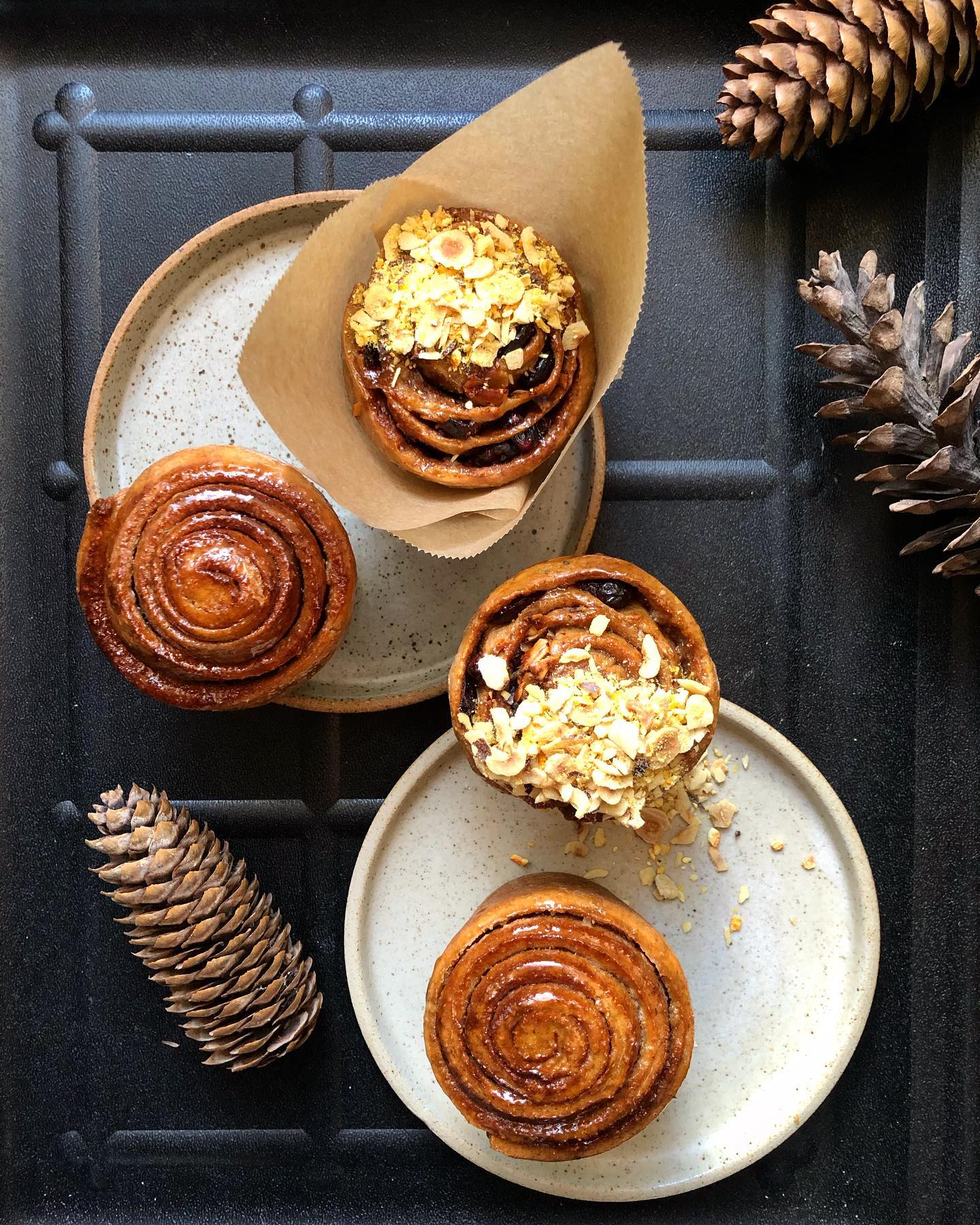 creative vegan cinnamon rolls