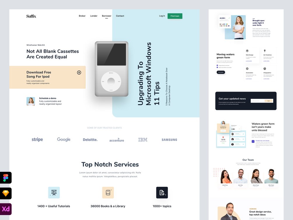 Modern Landing Page