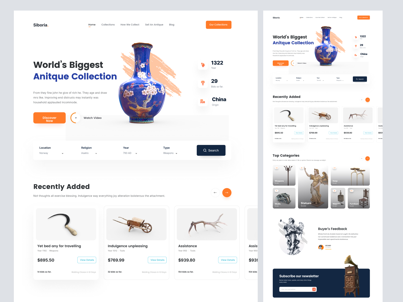 Freebie - Landing Page Design