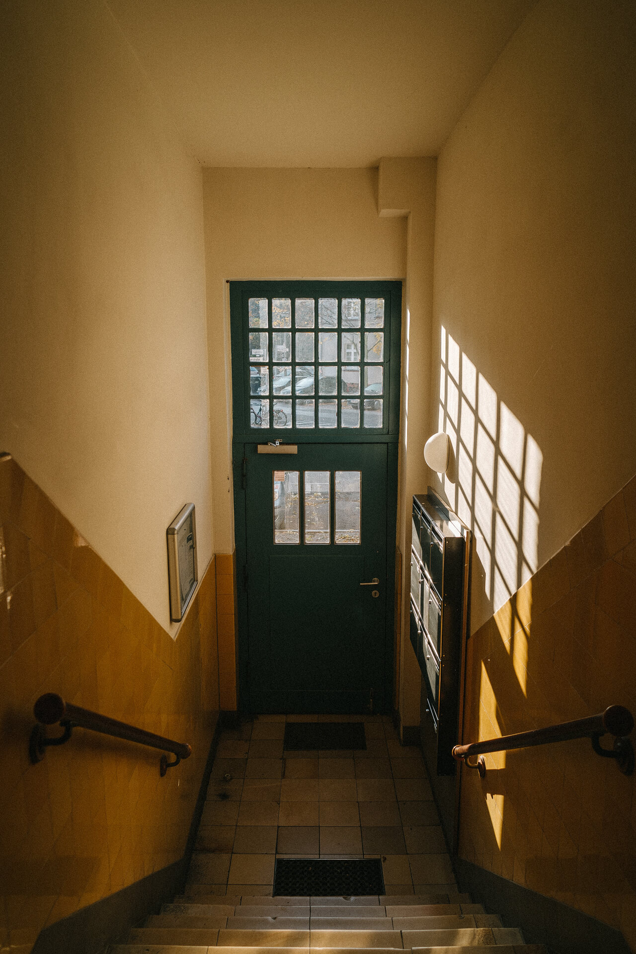 Interior apartment, lights, hall