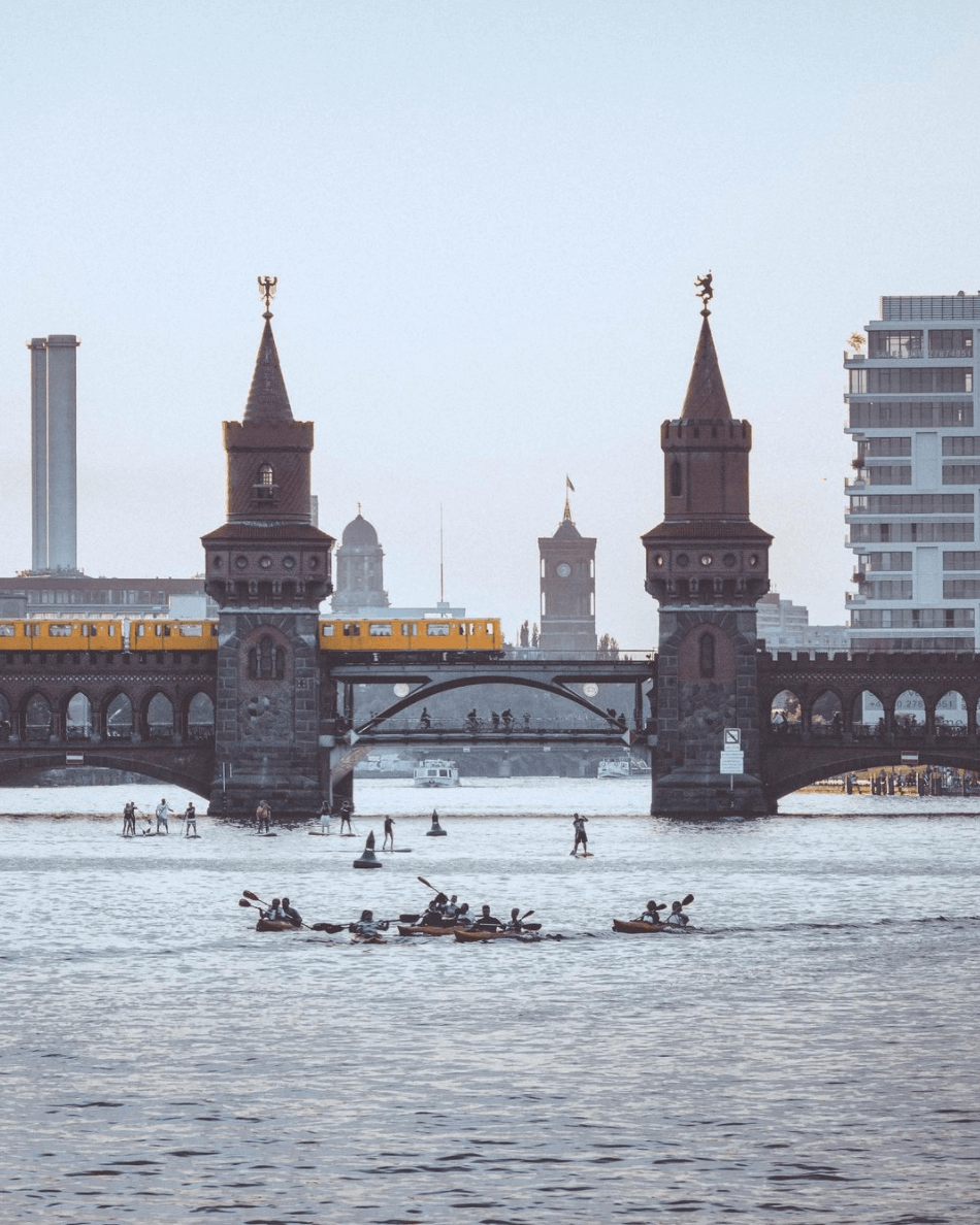 Oberbaumbücke, Oberbaum bridge, Ubahn
