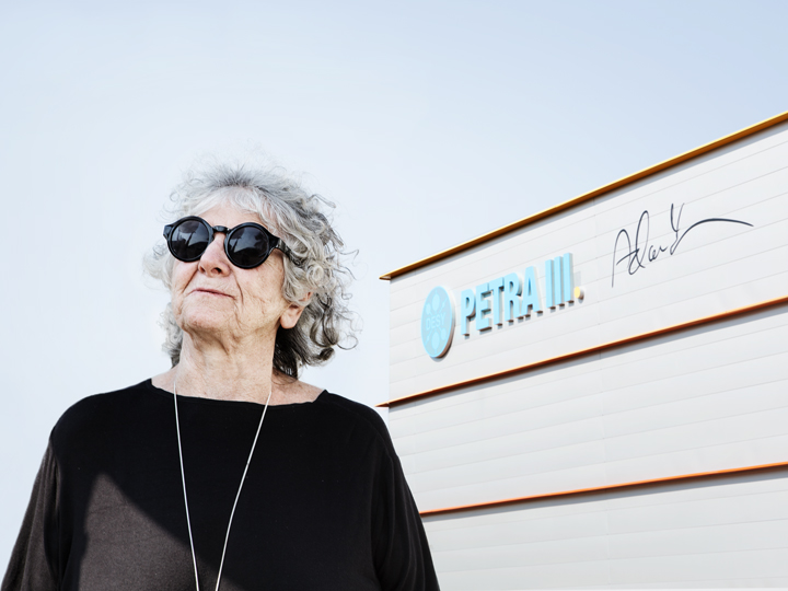 Nobel Prize winner Ada Yonath captured by Gesine Born