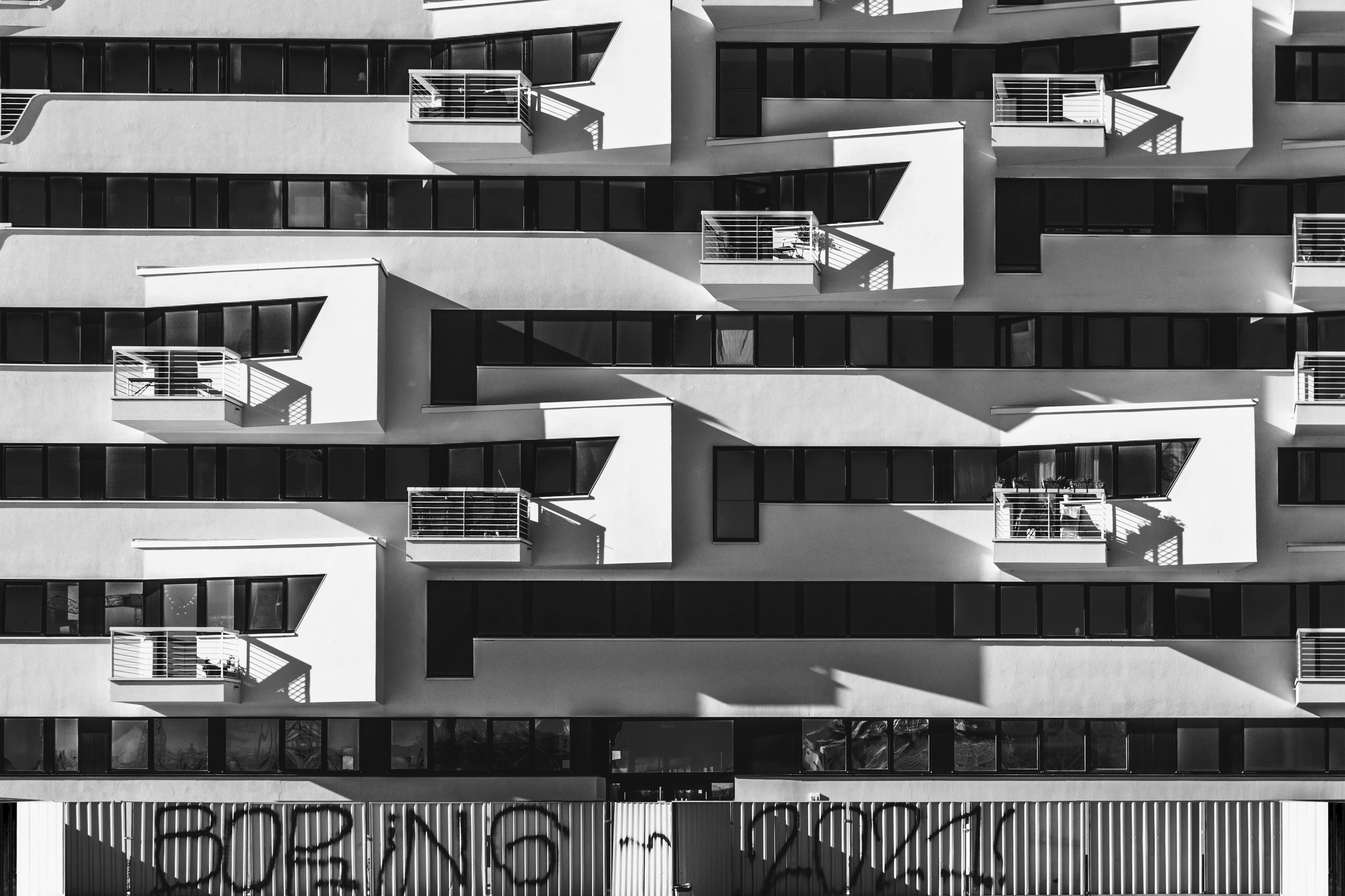 Boring 2021 building, photograph of Paco Pennino who won the Beazy Architecture contest