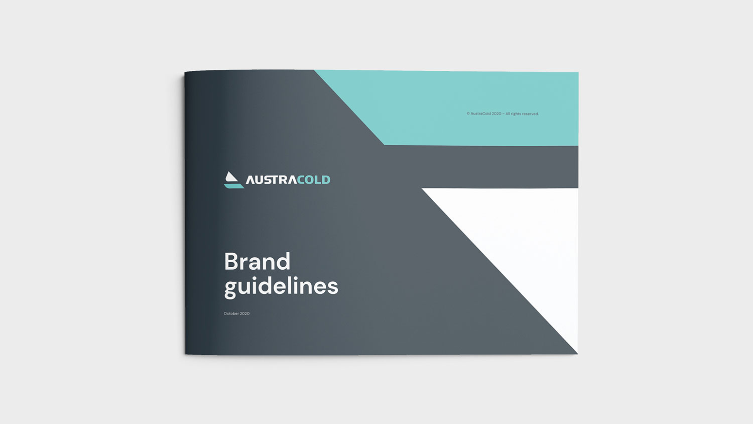 AustraCold booklet on a white background