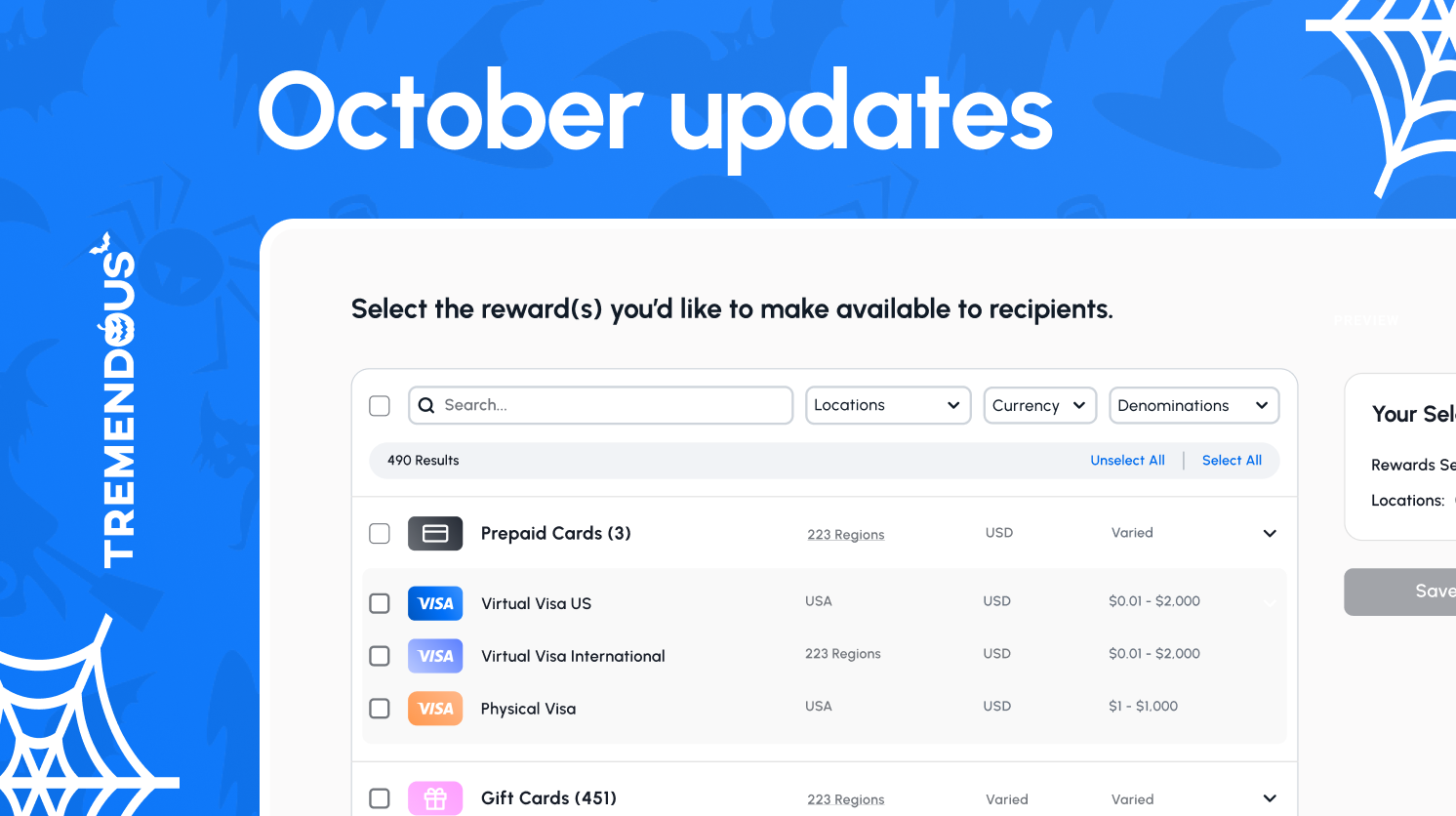 Product improvements โ October 2021 ๐