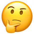 Emoji de Expressão de Pensamento