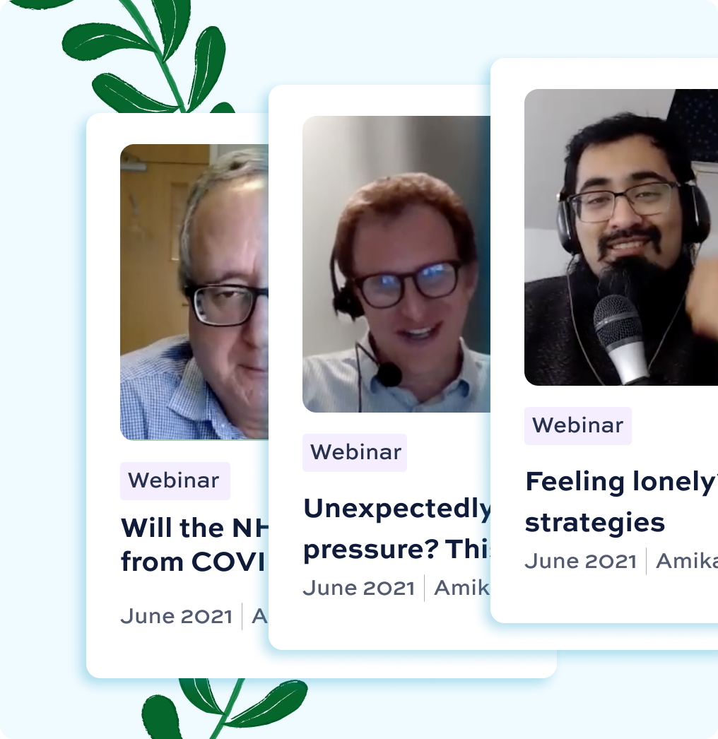Example of webinar post