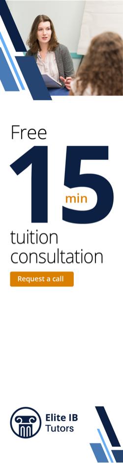 Elite IB Tutors consultation advert 2