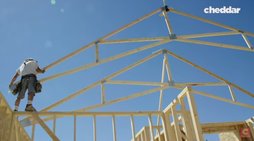 Housing in the U.S. is made with flimsy material