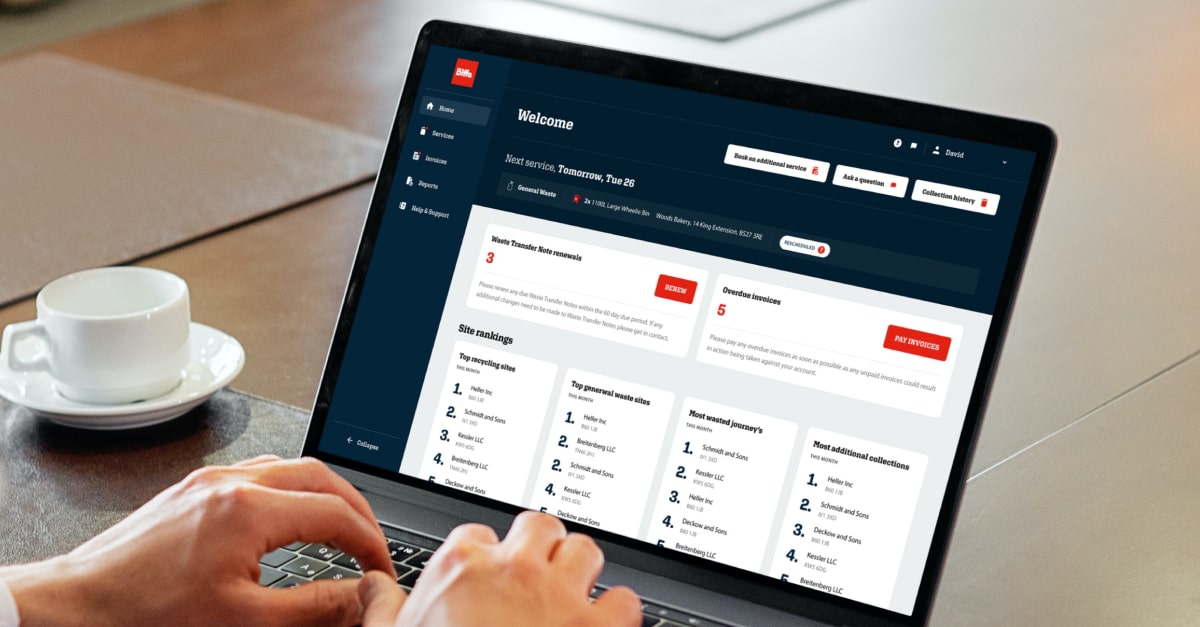 myBiffa Customer Portal