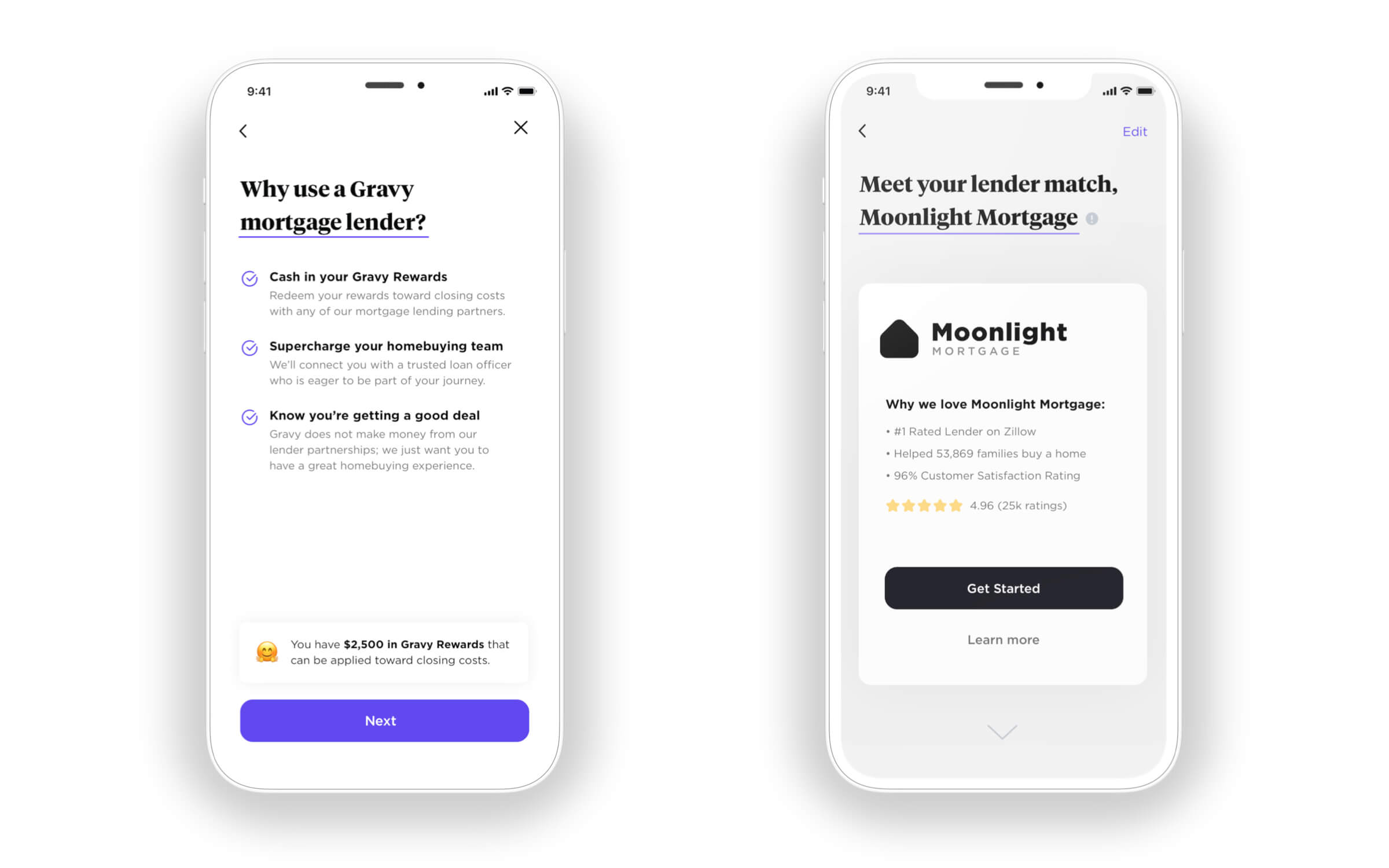 Get matched with a Gravy real estate partner