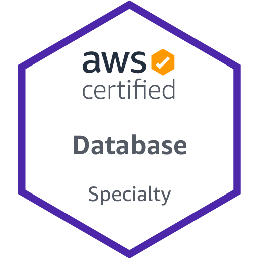 AWS Database Certification Course badge - Specialty