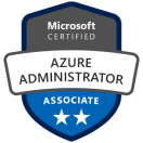 Microsoft Azure Administrator Associate AZ104 Certification Badge