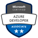 Microsoft Azure Developer Associate AZ204 Certification Badge
