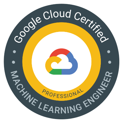 Google Cloud Certified Machine learning Engineer badge