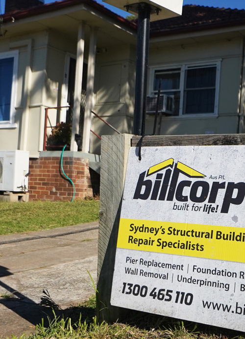 Sinking Floor Repairs Sydney