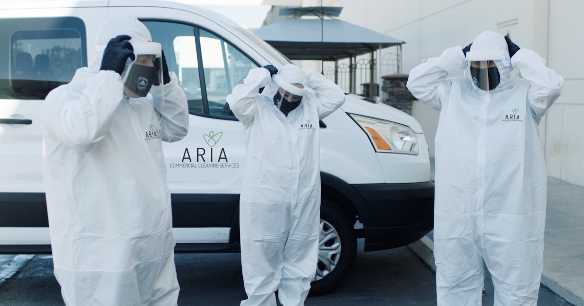 Commercial Janitorial Cleaning Services , Orange County, Los Angeles ARIA Commercial Cleaning