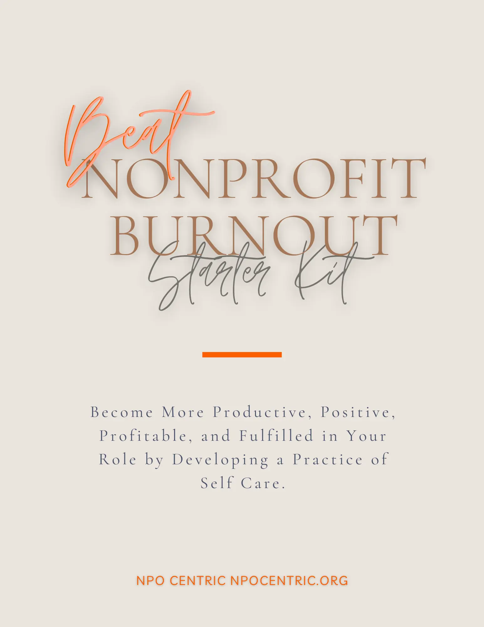 Beat Nonprofit Burnout